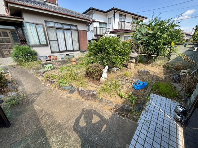 野田市野田　中古戸建の庭|家庭菜園も可能です！