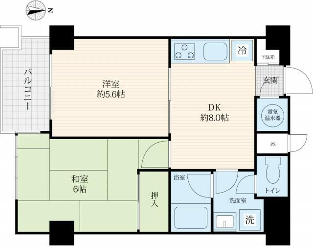 池袋シティハイツの間取り