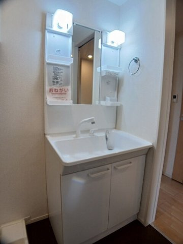 ヴァイオレット弐番館の洗面所