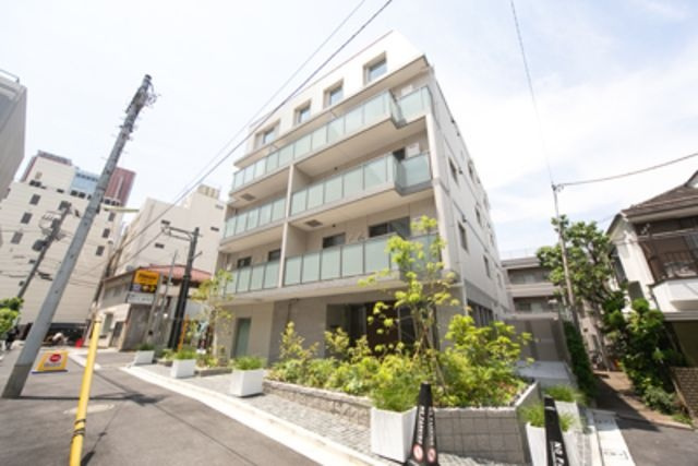 パークレジデンス三軒茶屋の外観|落ち着いた雰囲気の外観です