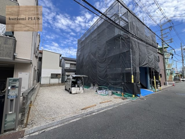 寝屋川市高柳5丁目の前面道路含む現地写真