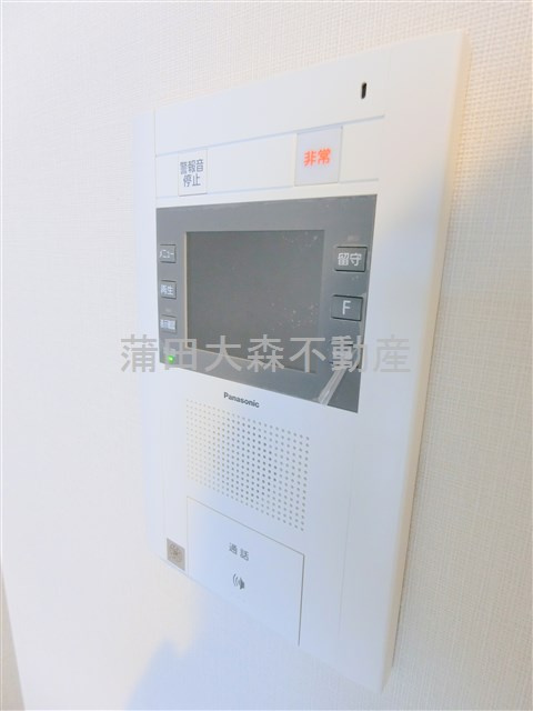 アクサス大森西アジールコートの設備|TVモニター付オートロック