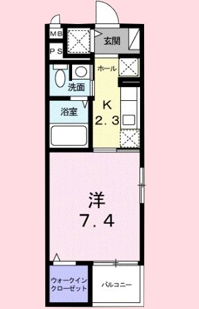 TMガーデンⅡの間取り