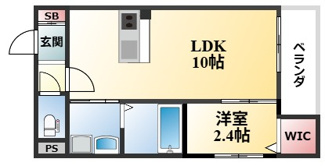 【間取り】 | Louis Apartment 豊中蛍池 ウエスト