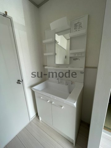 小山マンションの洗面所