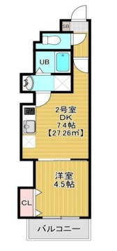 サザンクロス東千葉　の間取り