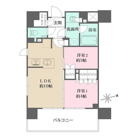【間取り】 | グレーシアフィット藤沢鵠沼
