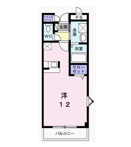 サンハイム桜木の間取り