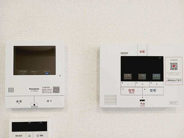 カーム　エレガントのセキュリティ