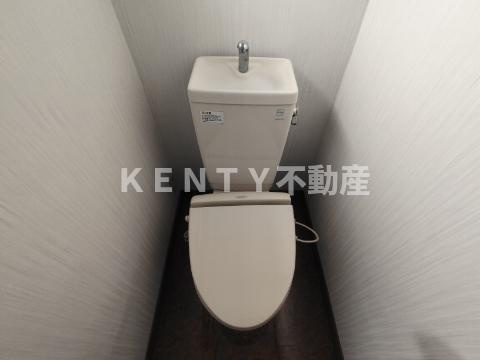 【トイレ】 | ハイスカイ山王Ⅱ | 落ち着いたトイレです