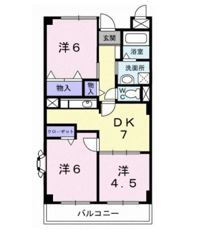 サンセール・Ｋの間取り