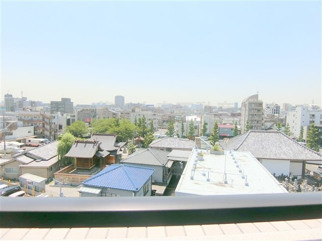 矢口渡駅人気賃貸1LDKの展望|写真は6階になります。