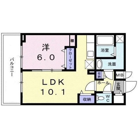 グランツ　スエヒロの間取り