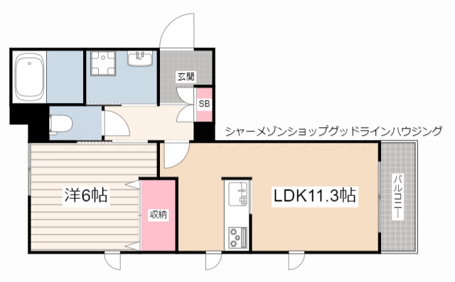 アウローラシエルの間取り
