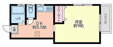 ベルメゾンの間取り