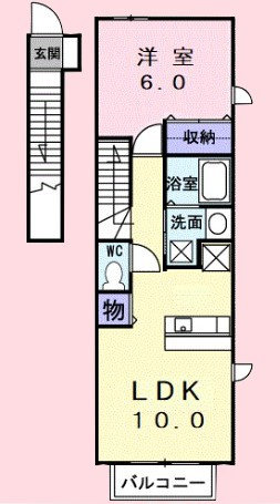 フォーリーフの間取り