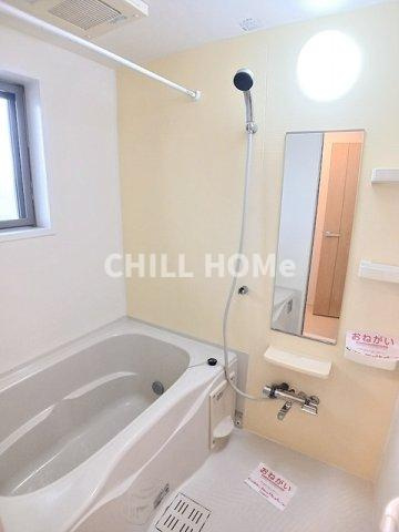カッツェ＆ラッテ　Ⅱの浴室|当社、チルホームのHPもご覧ください(^^)/物件情報多数♪