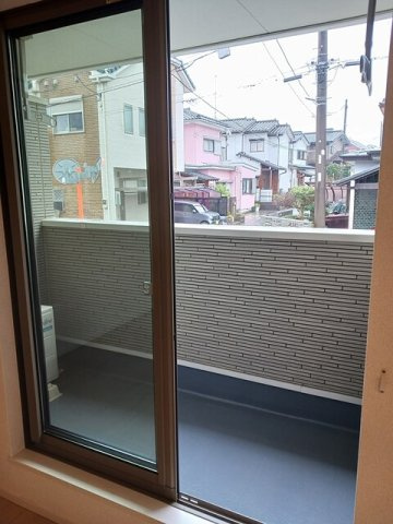 カトルセゾンⅡのバルコニー
