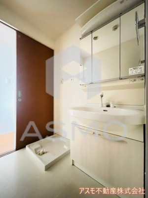 【洗面所】 | コーティアス阿倍野 | 同マンション別部屋　参考写真