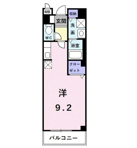 アクティブフロッグの間取り