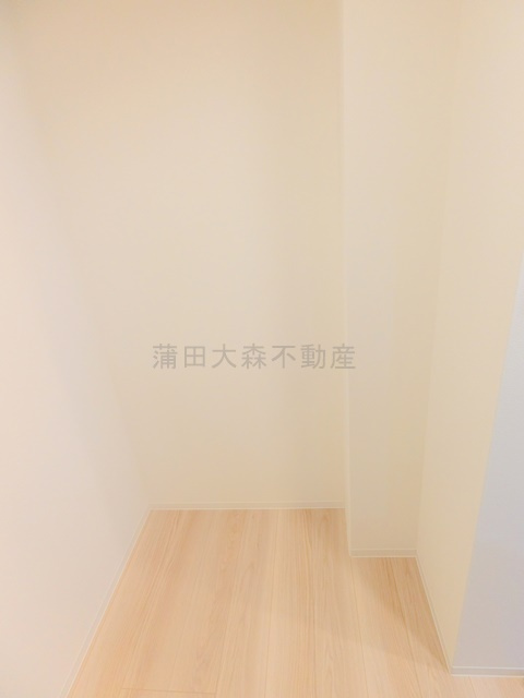 ZOOM下丸子のキッチン|冷蔵庫置き場