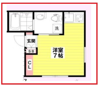 【間取り】 | プロムナード浅草千束