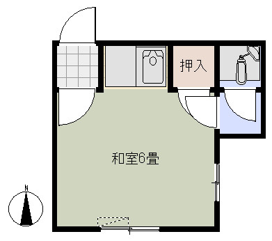 平和荘の間取り