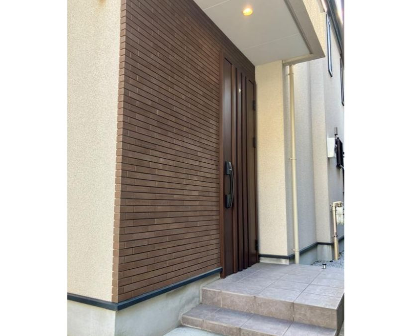 中井戸建のエントランス|毎日通るエントランスはこのようになっています