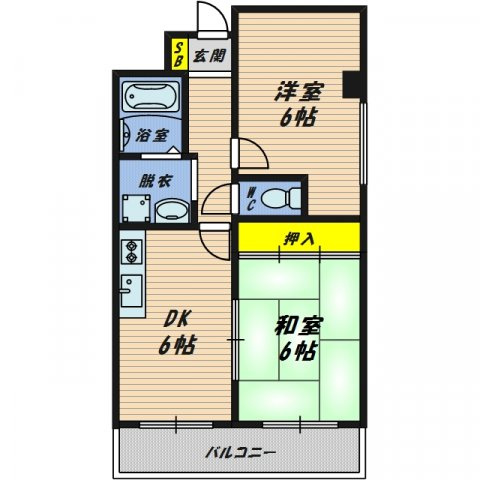 【間取り】 | ナニワランド野江
