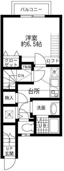DSコート21・IWATOKITAの間取り