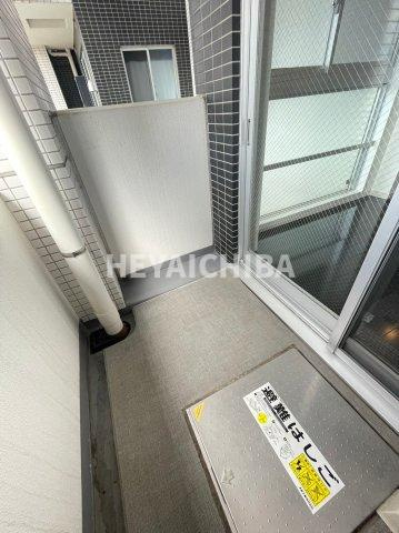 ステージグランデ蔵前のバルコニー