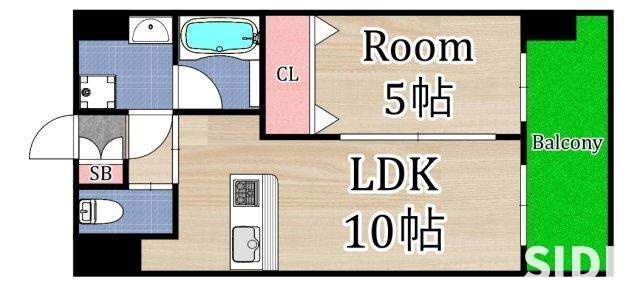 【間取り】 | プレジオ都島ASIAN
