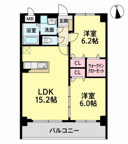 グリーンヒルズR&Kの間取り|別号室タイプ