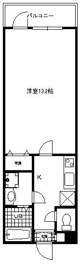 サンリット江北の間取り|間取りです。