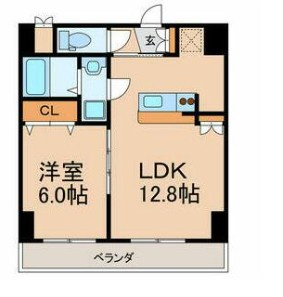 セラピアザ船橋の間取り|間取りです。