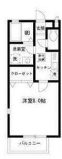 メゾン・デルフィの間取り|間取りです。