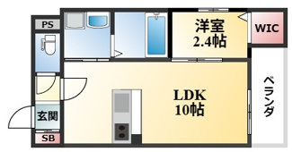 【間取り】 | Louis Apartment 豊中蛍池 ウエスト