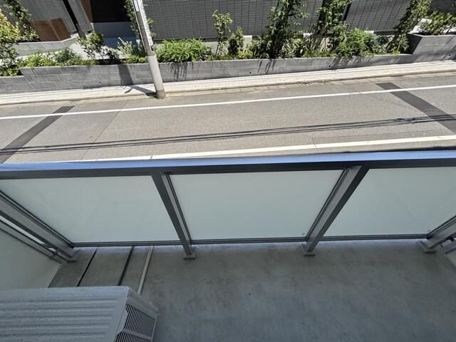 リブリ・ルービ館のバルコニー