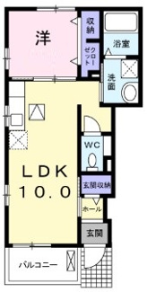 【間取り】 | ピエール　リヴィエール | 間取りです。