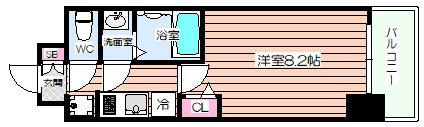 【間取り】 | ソルテラスOSAKA姫島ユナイト