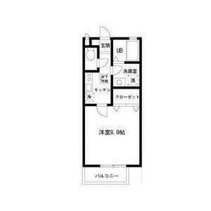 メゾン・デルフィの間取り|間取りです。