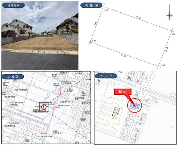 岡山市南区浦安本町　売土地の地図