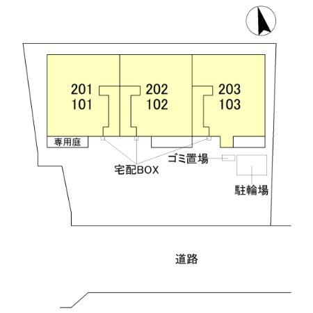 Monarch.A.西明石の区画図