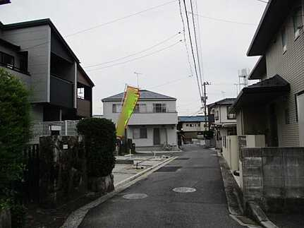 廿日市市串戸2丁目の前面道路含む現地写真