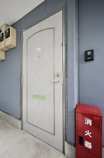 パレス梅ヶ丘Ⅰの玄関