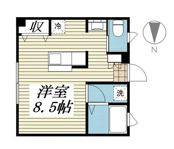 パレス梅ヶ丘Ⅰの間取り