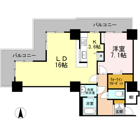 【間取り】 | 品川シーサイドビュータワー Ⅰ