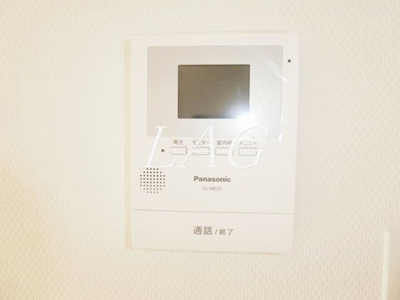 【セキュリティ】 | デイム橋本 | モニター付きインターフォンです。