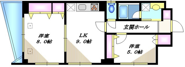エスポワールＭの間取り