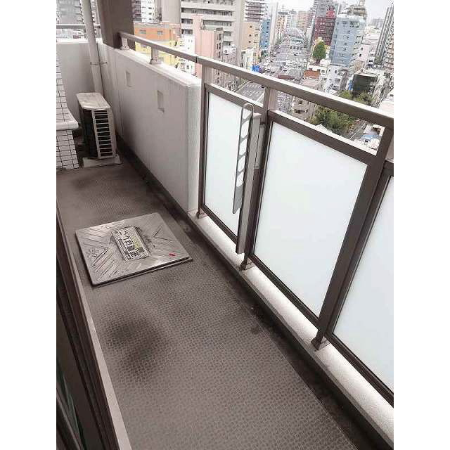 プレール・ドゥーク東京イーストⅢのバルコニー